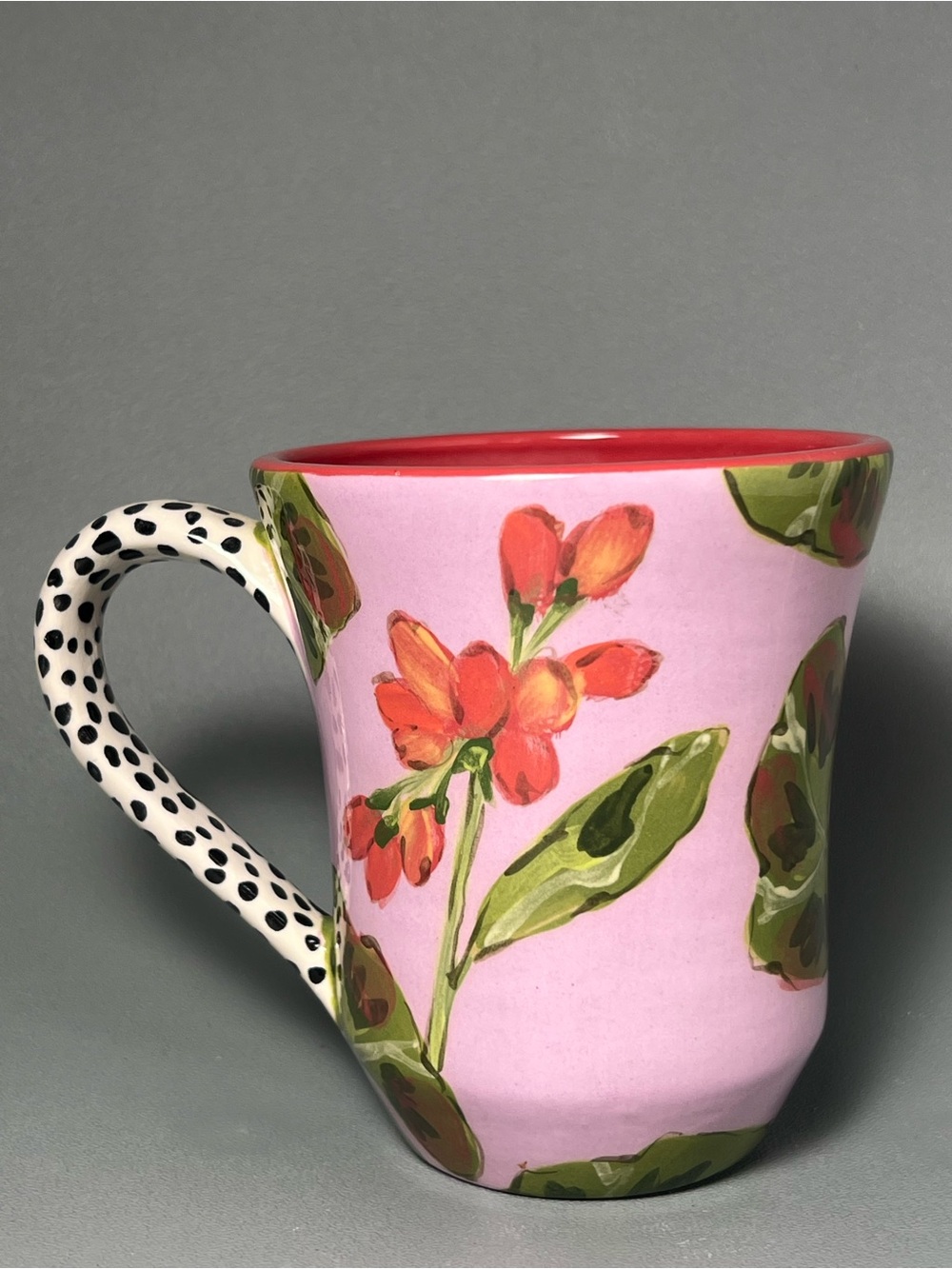 Droll Designs Geranium Mug - Picture 3 of 6